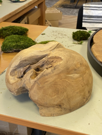 Decoratieve houten bol