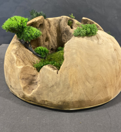 Decoratieve houten bol (3)