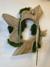 Houten wanddecoratie