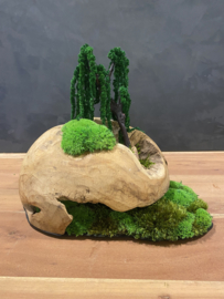 Decoratieve houten bol (1)