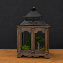 Mos Windlicht - Mosforest -  medium