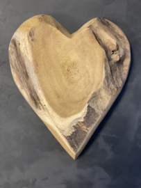 Houten hartjes