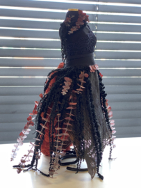 Mos art-dress red/black