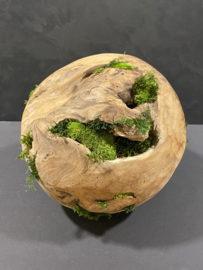 Decoratieve houten bol