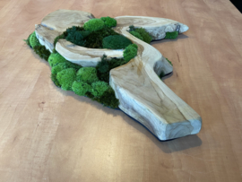 Boomstam tafel decoratie (2)