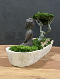 Boedha in a Mossforest