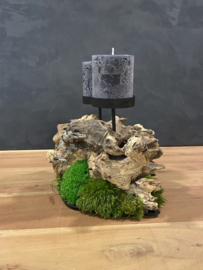 Erosie mos kaarsenhouder (1.3)