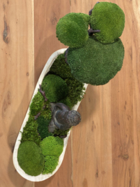 Boedha in a Mossforest
