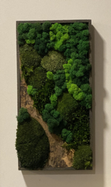 Mosschilderij rechthoek (1)