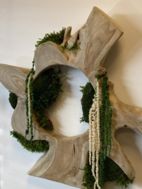 Houten wanddecoratie