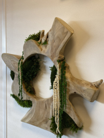 Houten wanddecoratie
