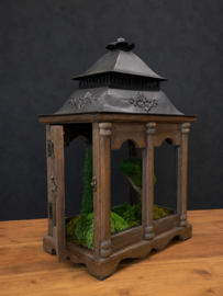 Mos Windlicht - Mosforest -  medium