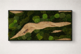 Nature mos schilderij