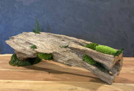 Boomstam tafel decoratie (2)