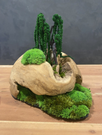 Decoratieve houten bol (1)