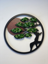 Levensboom met ondergaande zon (groot)