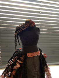 Mos art-dress red/black