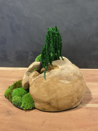 Decoratieve houten bol (1)