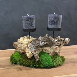 Erosie mos kaarsenhouder (1.3)