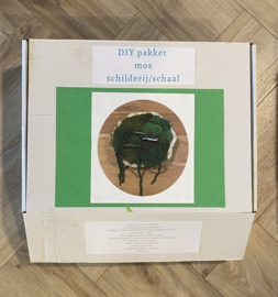 DIY Mosschilderij (rond)