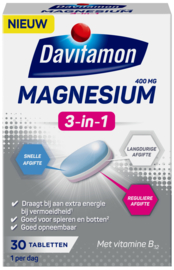 DAVITAMON Magnesium 3-1 Tablet (30ST)