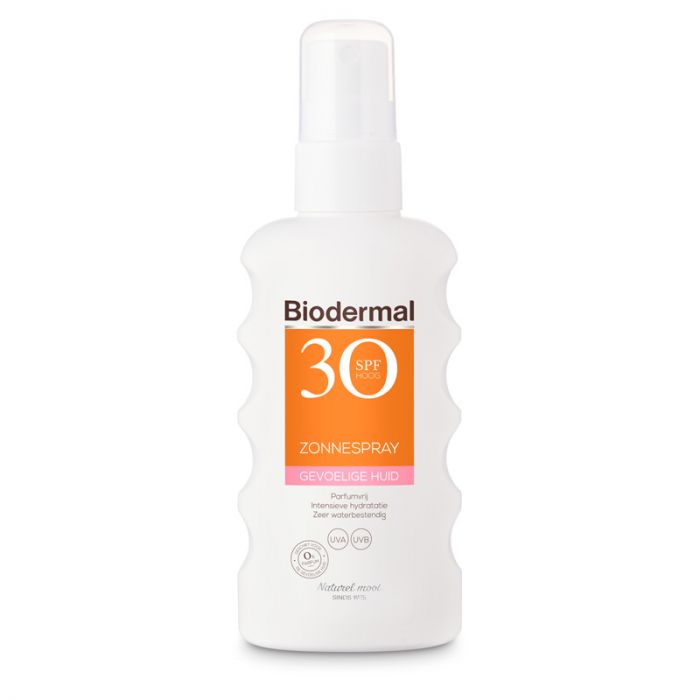 BIODERMAL ZONNESPRAY GEVOELIGE HUID SPF30+ (175ML)