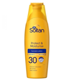 Soltan Zonnebrand Lotion Protect & Moisturise SPF30 (200ml)