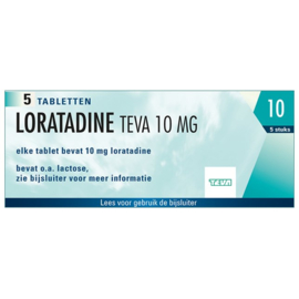 Loratadine TEVA Tablet 10MG (5 ST)