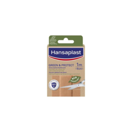 Hansaplast Green & Protect Pleisterstrip 1m x 6cm (1ST)