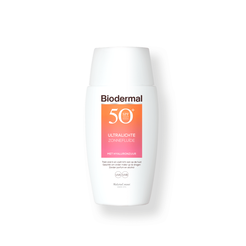 BIODERMAL ULTRALICHTE ZONNEFLUIDE GEZICHT SPF50+ (40ML)