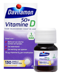 DAVITAMON D50+ Smelttablet (130ST)