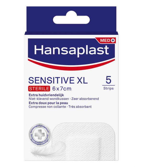 HANSAPLAST SENSITIVE WONDPL 6X7CM XL 5ST
