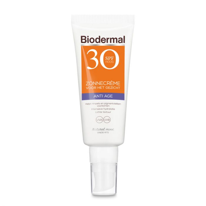 BIODERMAL ANTI AGE ZONNECREME GEZICHT SPF30 (40ML)