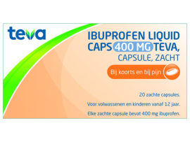 Ibuprofen TEVA Liquid Capsule 400MG (20ST)