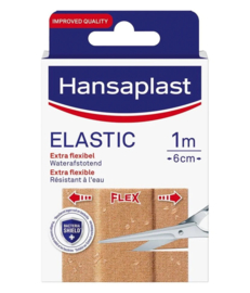 Hansaplast Elastic 1 m x 6 cm (1 ST)