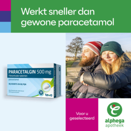 Nieuw! Paracetalgin Tablet Filmomhuld 500MG (50ST)