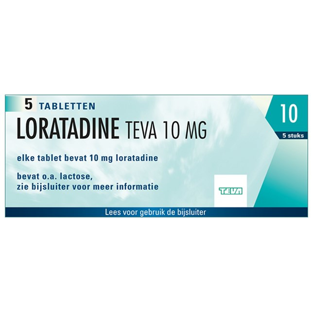 Loratadine TEVA Tablet 10MG (5 ST)