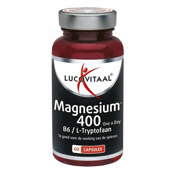 Lucovitaal Magnesium 400 L-Tryptofaan (60ST)