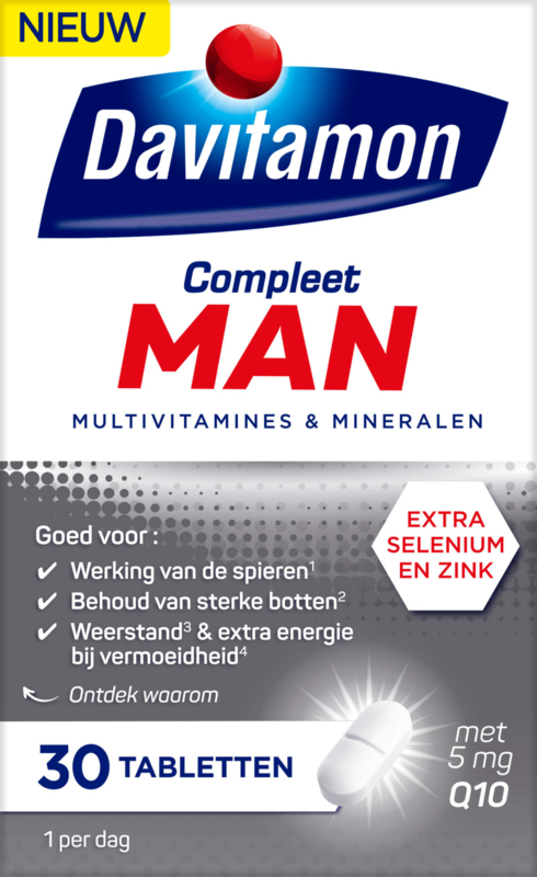 DAVITAMON Compleet Man Tablet (30ST)