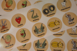 STICKERS - woordmopjes