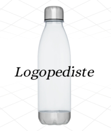 DRINKFLES - opschrift 'logopedist' of 'logopediste'
