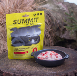 Summit to Eat Rice Pudding with Strawberry - Dessert