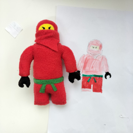 Tekening knuffel mini