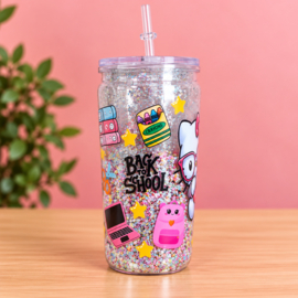 Hello kitty Glitter Tumbler