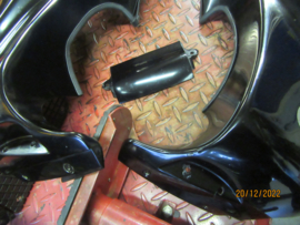 Complete "lak-set" kuipwerk + tank ZWART GSX600F GN72 '88-'97 lakset