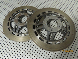 Set Schijven Remschijven Voor-rem Brake-discs CB750F - CB 750 F RC04