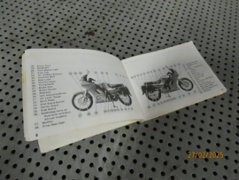 Motorcycle Owner's Manual Kawasaki 1000GTR - GTR1000 '87