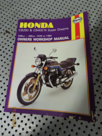 Werkplaatshandboek Honda CB250 & CB400 N Super Dreams - Haynes