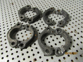 Set Halve manen ; montage uitlaatbochten Klemmen GPX750R - GPX 750 R