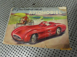 Plakboek Auto's Jaren '50 Virginia Cigarettes plaatjes album